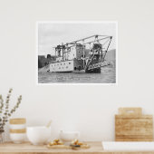 金ゴールドドレッジクロンダイク1915 ポスター (キッチン)