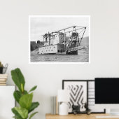 金ゴールドドレッジクロンダイク1915 ポスター (ホームオフィス)