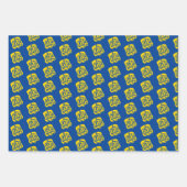 金ゴールドドレデルラッピング紙シート ラッピングペーパーシート (正面2)