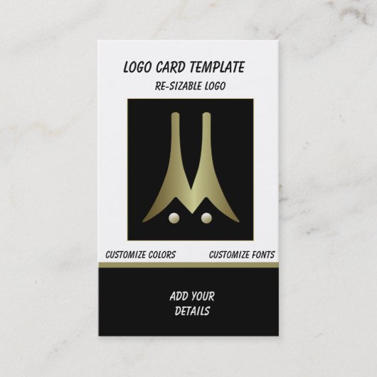 金ゴールドドローン航空図パイロット 名刺 (正面)