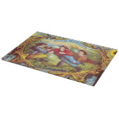 金ゴールドナゲッツアンティークシガーラベル カッティングボード (角)