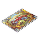 金ゴールドナゲッツアンティークシガーラベル ノートブック (左側)