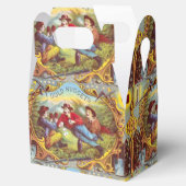 金ゴールドナゲッツアンティークシガーラベル フェイバーボックス (オープン)