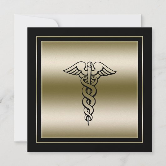 金ゴールドナース卒業会| RNピン止め式 招待状 (裏面)