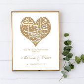 金ゴールドニッカ結婚ーのポスター ポスター