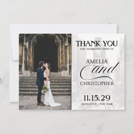 金ゴールドニューヨークシティパスポート サンキューカード (正面)