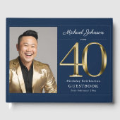 金ゴールドネイビーカスタムブルー写真第40回 ゲストブック (正面)