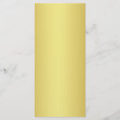 金ゴールドネイビーコーラルシークインズ結婚ダイヤモンドBow's Menu メニュー (裏面)