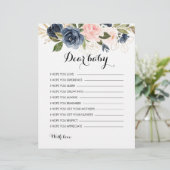 金ゴールドネイビーブルーピンクフローラのベビー (スタンド正面)