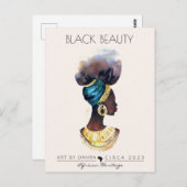 金ゴールドネックレス ポストカード (正面/裏面)