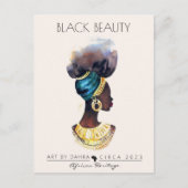 金ゴールドネックレス ポストカード (正面)