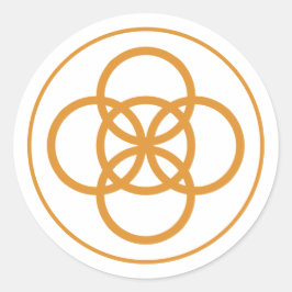 金ゴールドノット ラウンドシール