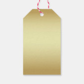 金ゴールドハイビスカスマスク |トロピカルエレガントサンキュー ギフトタグ (裏面)