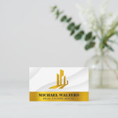 金ゴールドハイライザー建物 | ラックス実在エテート 名刺 (スタンド正面)