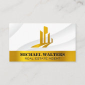 金ゴールドハイライザー建物 | ラックス実在エテート 名刺 (正面)