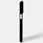 金ゴールドハニービーズモノグラムブラック Case-Mate iPhoneケース (裏面 / 右)