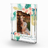 金ゴールドハワイアンハイビスカス大学院卒業 フォトブロック (右)