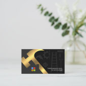 金ゴールドハンマー屋上の手作り道具 名刺 (スタンド正面)