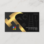 金ゴールドハンマー屋上の手作り道具 名刺 (正面)