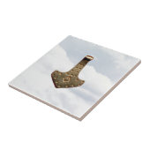 金ゴールドハンマー雲の小さなタイル タイル (側面)