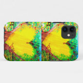 金ゴールドハートの電話ケース Case-Mate iPhoneケース (裏面(横))