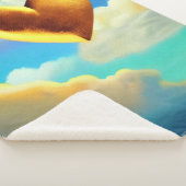 金ゴールドハートインクラウドシェルパブランケット シェルパブランケット (3/4)