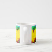 金ゴールドハートエスプレッソマグ エスプレッソカップ (裏面)