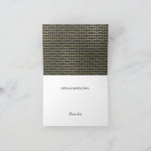 金ゴールドハートサンキューカード サンキューカード (内部)