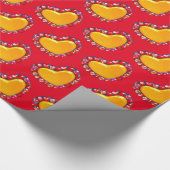 金ゴールドハートサンダー_コーブ ラッピングペーパー (角)