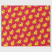 金ゴールドハートサンダー_コーブ ラッピングペーパー (フラット)