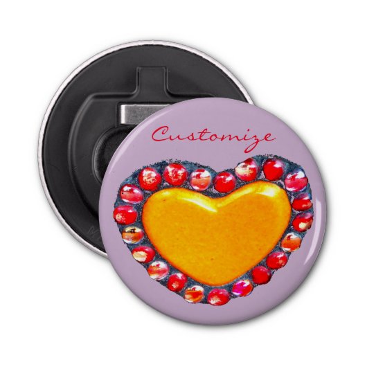 金ゴールドハートサンダー_コーブ 栓抜き (正面)