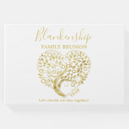 金ゴールドハートツリーファミリ懇親会パーティーの要点 ゲストブック