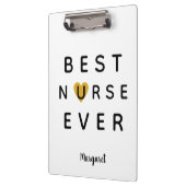 金ゴールドハートナース クリップボード (左)