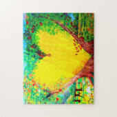 金ゴールドハートパズル ジグソーパズル (縦)