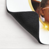 金ゴールドハート写真フレーム マウスパッド (コーナー)