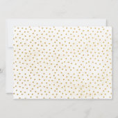 金ゴールドハート写真Date Cardを保存 (裏面)