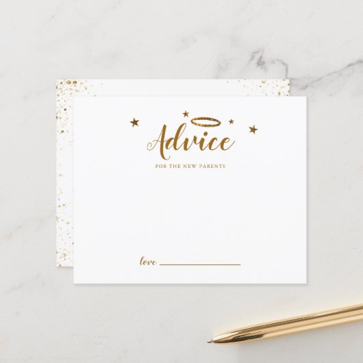 金ゴールドハート天国が新しい親のアドバイスを送信 (正面/裏面インサイチュ)