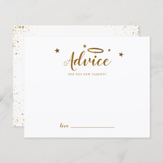 金ゴールドハート天国が新しい親のアドバイスを送信 (正面/裏面)