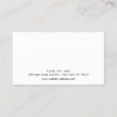 金ゴールドハート10パンチサロン顧客ロイヤリティカード ロイヤリティカード (裏面)