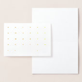 金ゴールドハート 箔カード (ディスプレー)