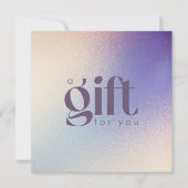 金ゴールドバイオレットグリッターエレガントギフト券