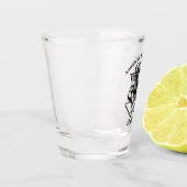 金ゴールドバイソン・バッファローがギターを弾く ショットグラス (左)