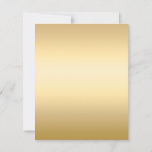 金ゴールドバウ松の緑のクリスマスパーティの招待状 (裏面)