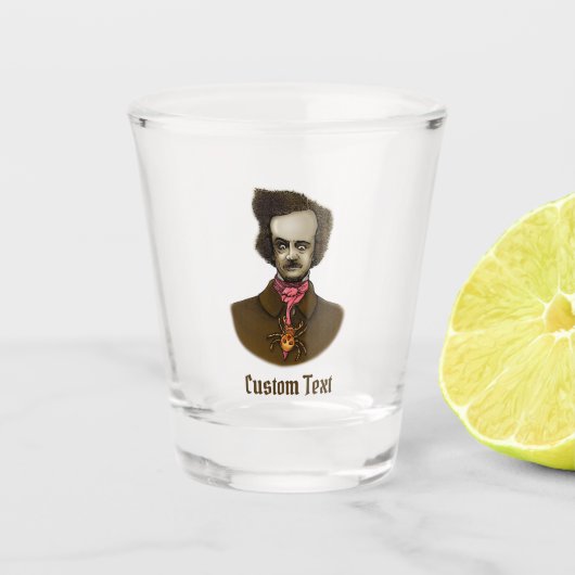 金ゴールドバグ付きエドガー ショットグラス (正面)