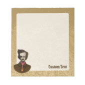 金ゴールドバグ付きエドガー ノートパッド (正面)