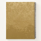 金ゴールドバグ付きエドガー ノートブック (裏面)