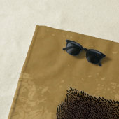 金ゴールドバグ付きエドガー ビーチタオル (インサイチュ)