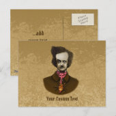 金ゴールドバグ付きエドガー ポストカード (正面/裏面)