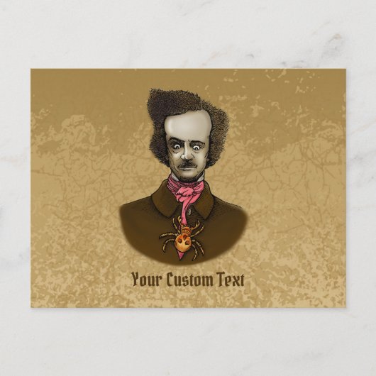 金ゴールドバグ付きエドガー ポストカード (正面)