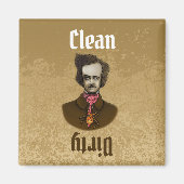 金ゴールドバグ付きエドガー マグネット (正面)